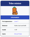 Tribe minion on the Neutronized wiki